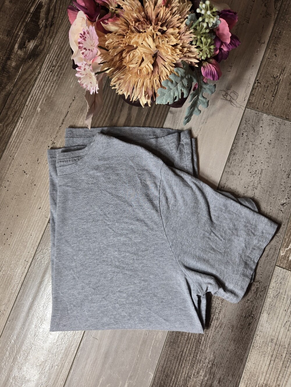 Wonder Nation Heather Gray Boys Tee – XL 14-16 Husky